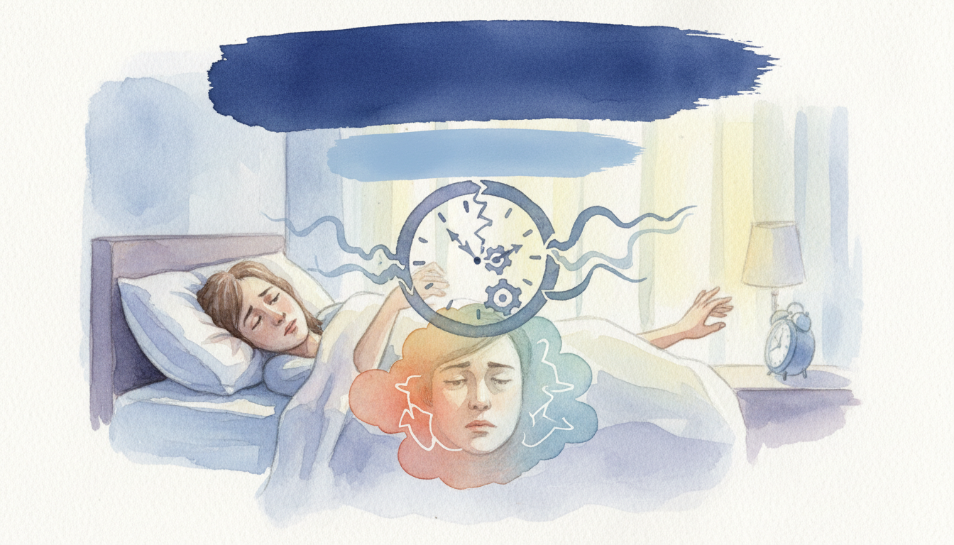 二度寝による疲労感は「浅い眠り」と「体内時計の乱れ」が正体です
