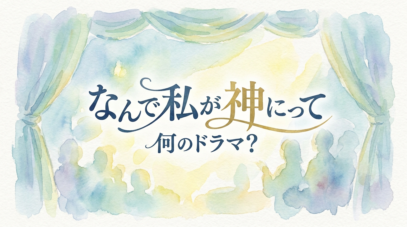なんで私が神にって何のドラマ？