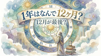 1年はなんで 12ヶ月？12月が最後？