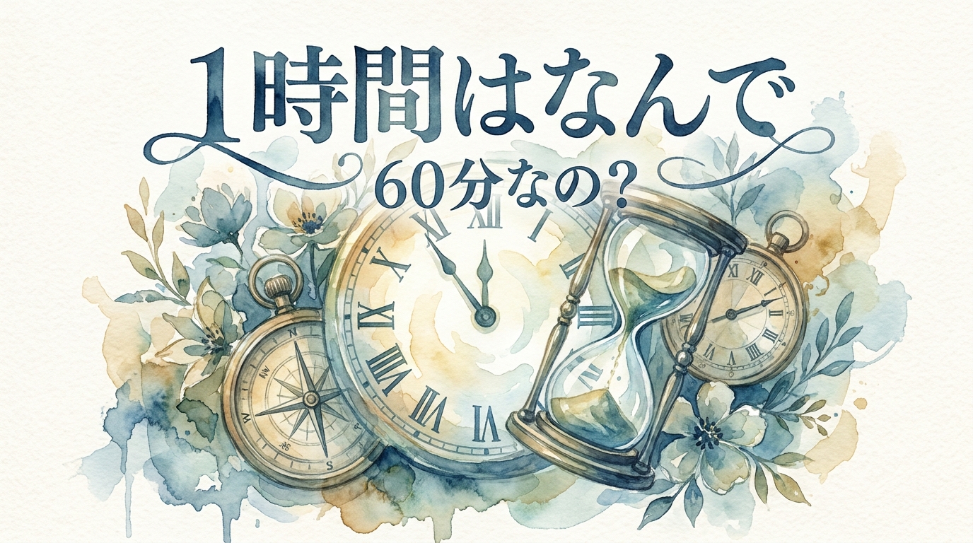 1時間はなんで 60分なの？