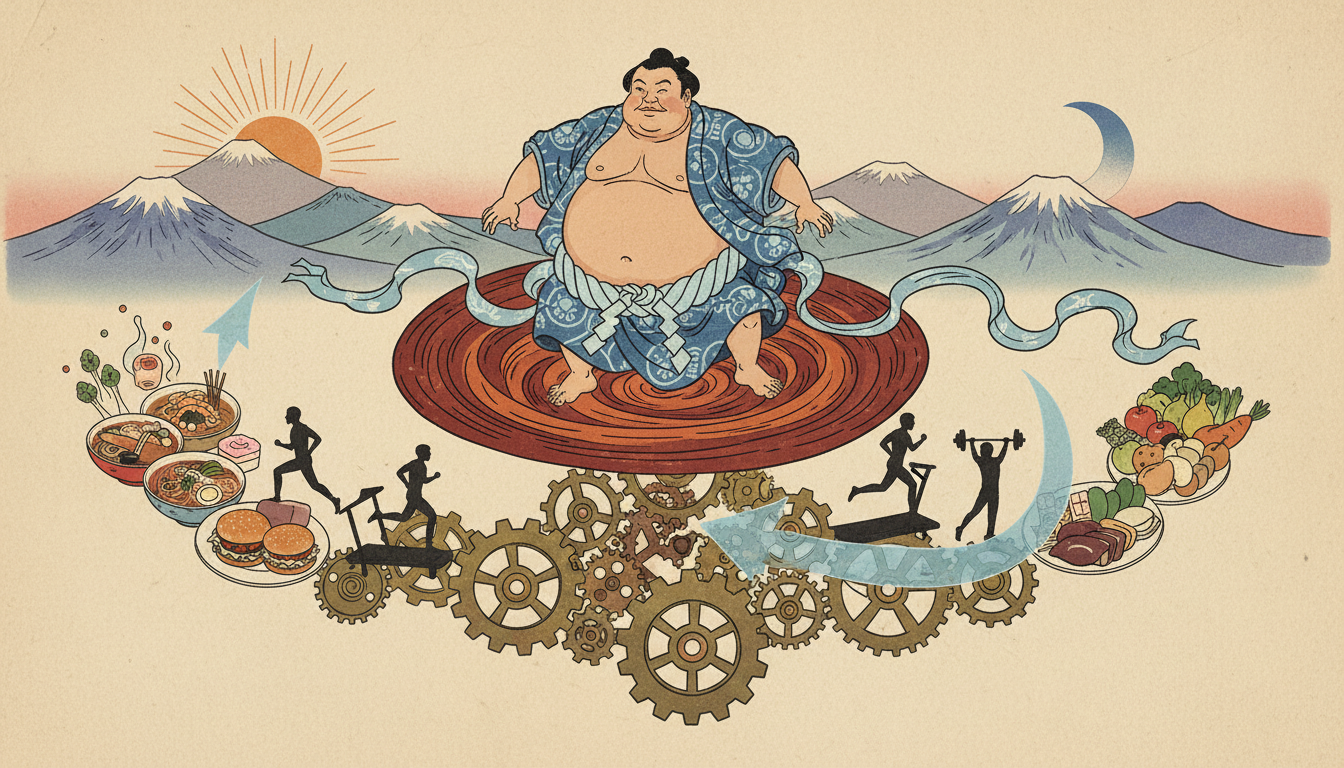 太る一番の理由は「食べた分のエネルギーを使いきれていないから」