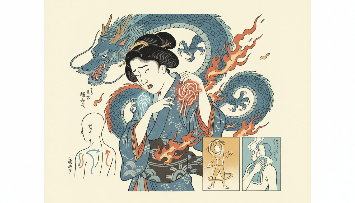 肩こりの正体は「血行不良」と「筋肉の緊張」です