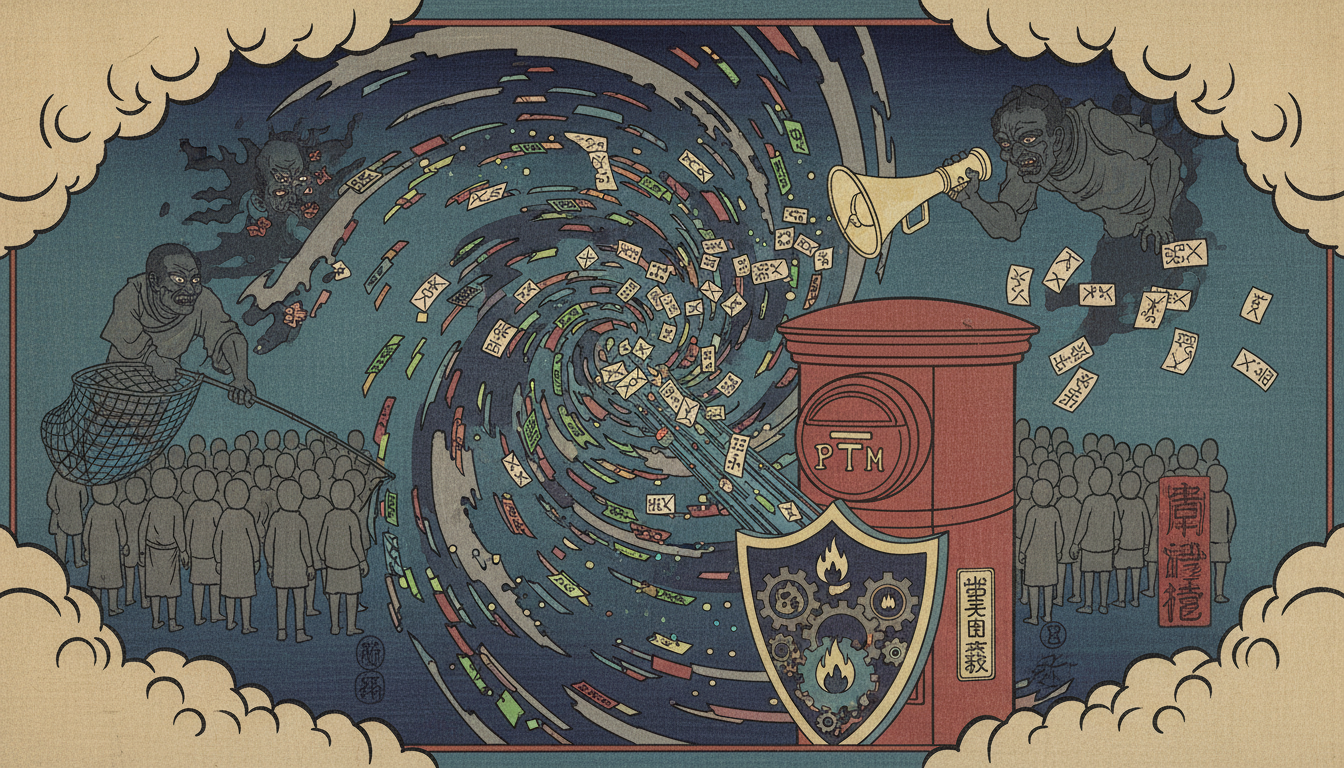 迷惑メールは悪意あるアドレス収集と無差別な送信が原因です