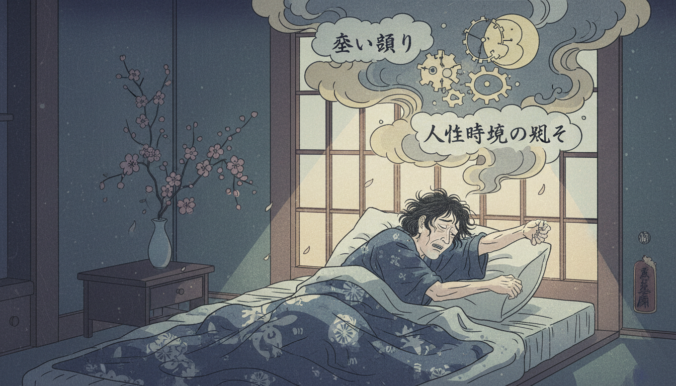 二度寝による疲労感は「浅い眠り」と「体内時計の乱れ」が正体です