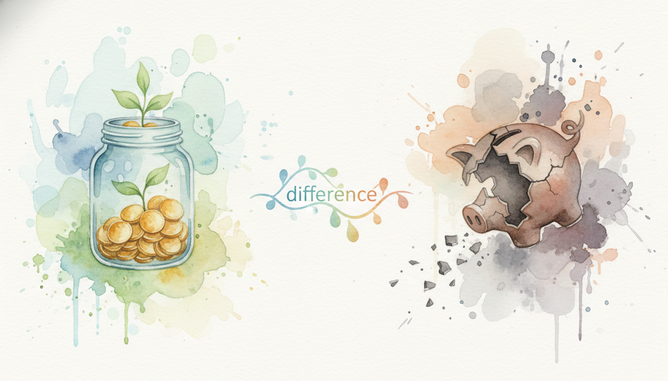 貯まる人と貯まらない人の差が生まれる原因