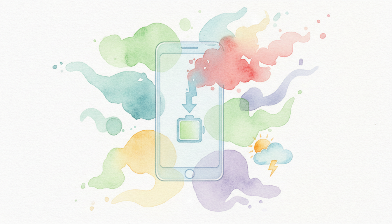 どうして電池の減りが早くなってしまうの？