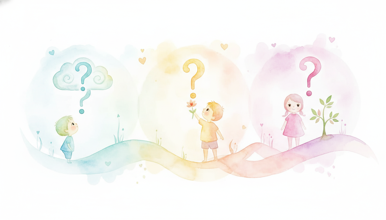 それぞれの年齢の「なんで?」は心の成長と自立のサインです