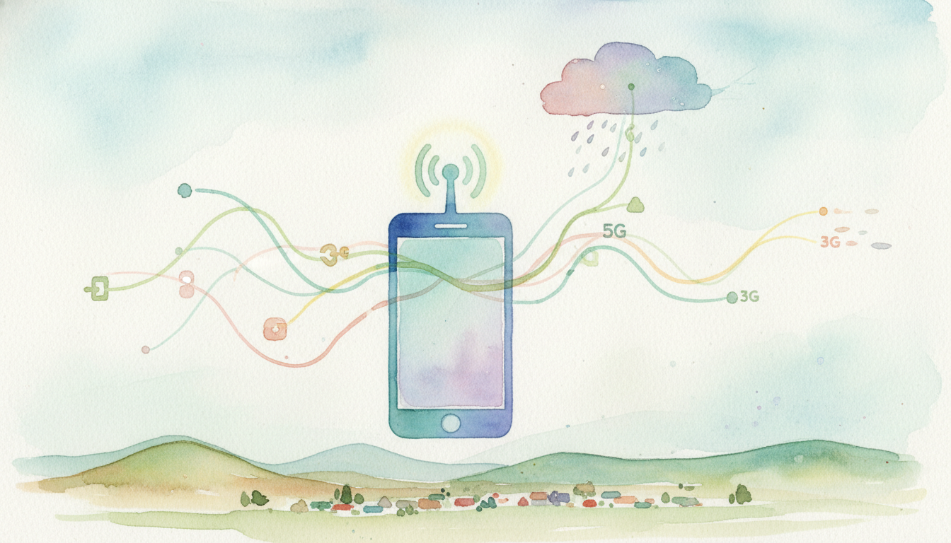 スマホの「つながる」仕組みと最近の3G事情