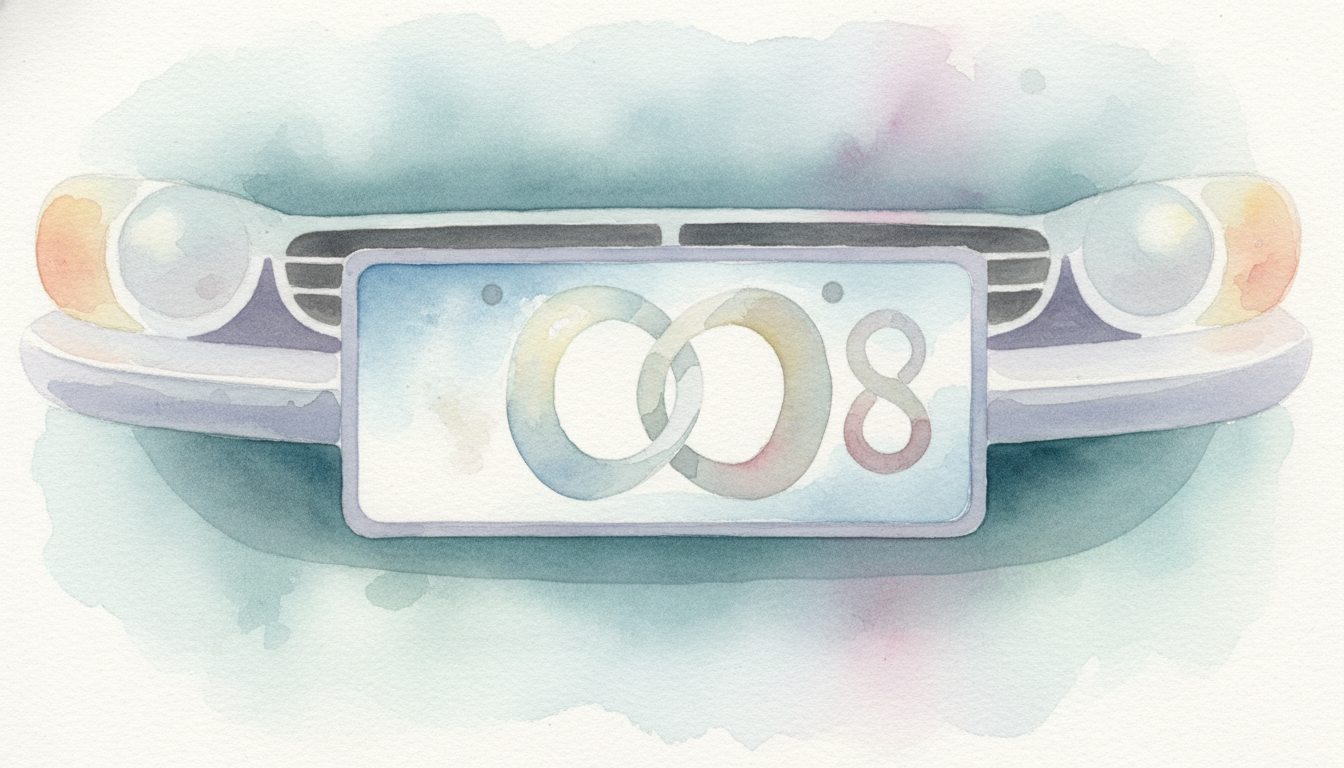 車のナンバーが8008ばかりなのは偶然ではない？